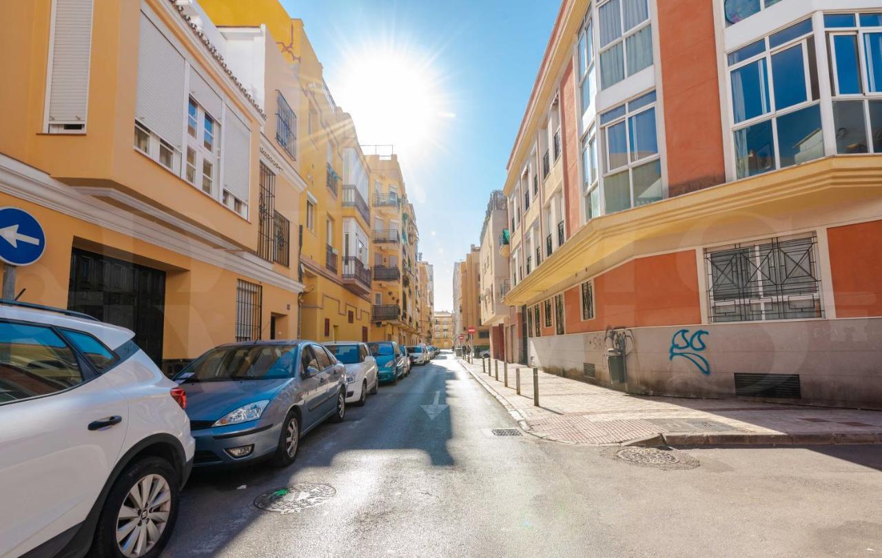 Modern Studio With Private Rooftop Terrace By Rems Málaga Dış mekan fotoğraf