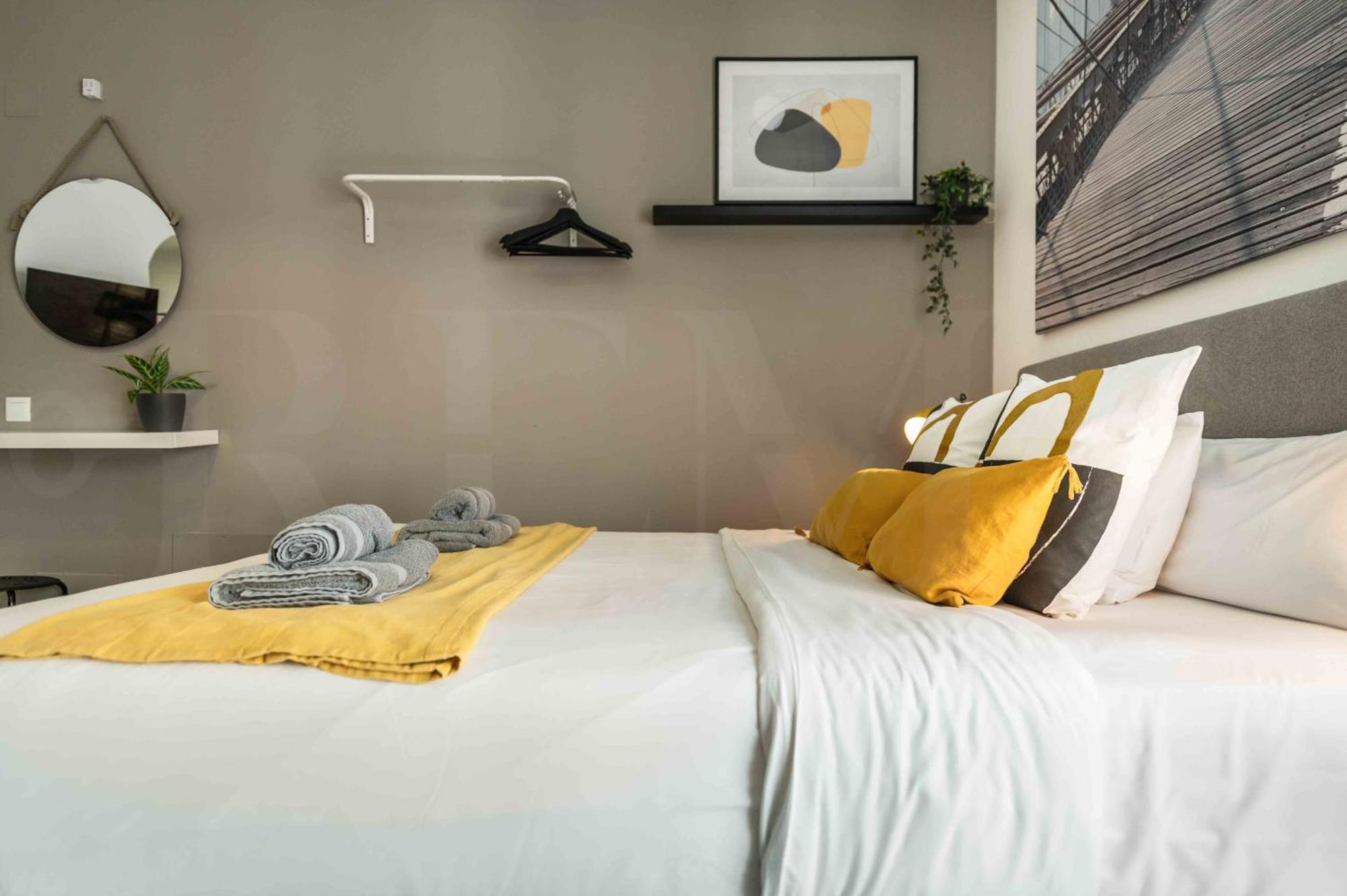 Modern Studio With Private Rooftop Terrace By Rems Málaga Dış mekan fotoğraf