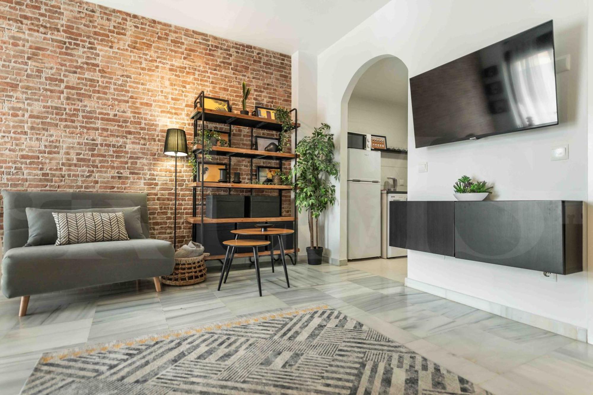 Modern Studio With Private Rooftop Terrace By Rems Málaga Dış mekan fotoğraf