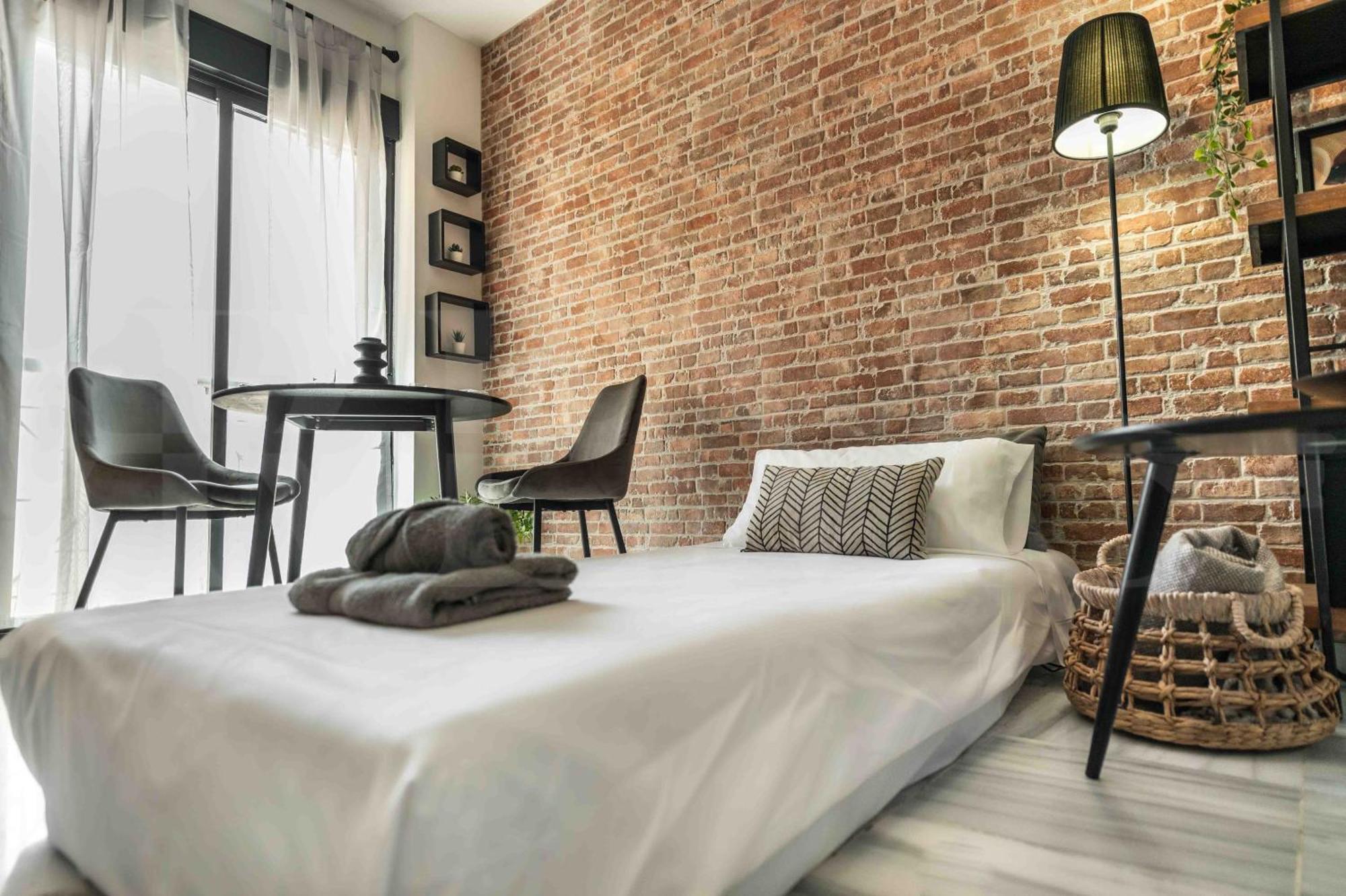 Modern Studio With Private Rooftop Terrace By Rems Málaga Dış mekan fotoğraf